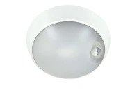 Светильник светодиодный WP 15 C 12W OP 840 D220 WH MDM 220х80мм 12Вт 4000К IP65 ЖКХ круглый пылевлагозащ. с датчиком движения бел. Русский Свет 15071523453