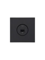 Розетка телефонная евро СП ZIMA IP20 черн. бархат LEZARD 704-4288-137