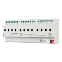 Модуль релейный KNX-7123-82-DRO-DIN (BUS 12х16А KNX Secure) IP20 пластик INTELLIGENT ARLIGHT 041227