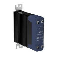 Реле твердотельное SSR1 25А 4-32В DC 24-480В AC с радиатором ONI SSR1-25DA480-RAD