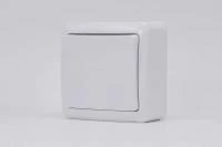 Выключатель 1-кл. 1п ОП Viola 10А IP20 бел. LEZARD 751-0200-100