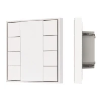 Панель кнопочная KNX-301-22-8-SH-IN White (BUS Frame) (IP20 пластик) INTELLIGENT ARLIGHT 037723