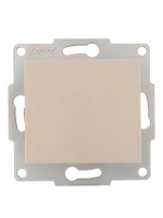 Выключатель 1-кл. 1п СП Karina 10А IP20 механизм крем. LEZARD 707-0388-100