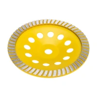 Чашка алмазная шлифовальная Turbo 230х22.2мм KRANZ KR-90-0257