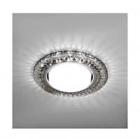 Светильник Emilia LED 53 1 71 полимер со светодиод. подсветкой GX53 черн. ИТАЛМАК IT8690