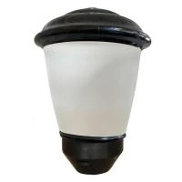 Светильник светодиодный СПЕЦСВЕТ 03-012-401 "Фонарь 2а ДТУ" 12Вт 4000К IP44 прозр. матов. черн./корпус черн. ф48-50 180х260 (инд. упак.) Элетех 1030450345