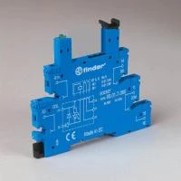 Розетка с винт. клеммами для реле 34 серии 24В FINDER 93017024