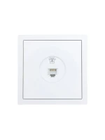 Розетка телефонная евро СП ZIMA IP20 бел. LEZARD 704-0288-137