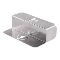 Переходник для лотка левый 100х80х50 с крышкой Стандарт Промрукав PR16.0850