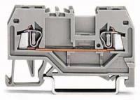 Клемма 2-х проводная для монтаж. шины TS35 0.08-1.5кв.мм с центр. маркир. сер. WAGO 279-901