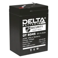 Аккумулятор ОПС 6В 4.5А.ч DT 6045 Delta 4614010040031