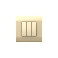 Переключатель 3-кл. NEW3-E 10А шампань CHINT 431508