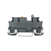 Клемма расцепительная зажим push-in 2 точки подключения 4кв.мм сер. DKC IPR-4-MT