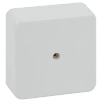 Коробка распаячная 75х75х28мм без клеммы IP40 бел. BS-W-75-75-28 Эра Б0058704