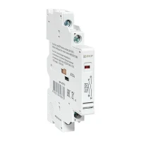 Контакт сигнализации аварийного отключения + вспомогательный контакт мгновенного действия АПД/GV2 АК-1010 1НО (авар.) + 1НО EKF apd-ad1010