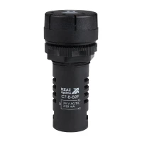 Зуммер с непрерывным сигналом OptiSignal Compact D22 С7-B-B2C черн. 24В AC/DC КЭАЗ 362181