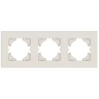 Рамка 3-местн. City беж. GUSI С1113-003