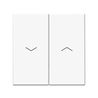 Выключатель для жалюзи 2-кл. ArtGallery 2х (сх. 4) 10А быстрозажим. клем. механизм бел. SE GAL000119S