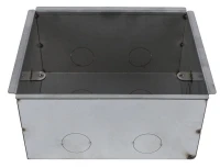 Коробка монтажная 8мод. MultiDesk для бетонных полов для люка сталь SE MDK10308