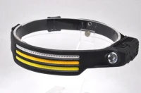 Фонарь аккумуляторный налобный GFL412 13Вт 650лм Li-ion 1200мА.ч LED GAUSS GF412