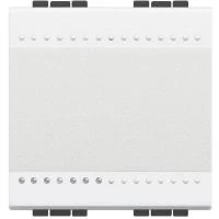 Переключатель промежуточный 1-кл. 2мод. СП LivingLight 16А IP20 механич. клеммы бел. Leg BTC N4004M2N