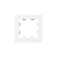 Рамка 1-м Эпика пластик бел. EKF UP1-FPW-01