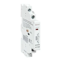 Контакт сигнализации аварийного отключения + вспомогательный контакт мгновенного действия АПД/GV2 АК-1001 1НО (авар.) + 1НЗ EKF apd-ad1001