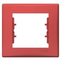 Рамка 1-м Sedna красн. SchE SDN5800141
