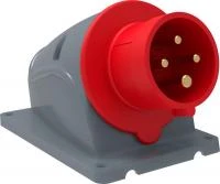 Вилка электрическая наружн. уст. 16А 3P+PE 380В IP44 MAGNUM ССИ-514 IEK PSN52-016-4