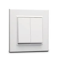 Выключатель 2-кл. СП Karea 10А IP20 бел. Makel 56001003