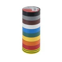 Изолента ПВХ 15мм Temflex 1300 разноцветная (уп.10шт) 3М 7100081327