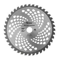 Диск для триммера 230х25.4мм 1.3мм 40зуб. Kranz KR-16-1224