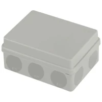 Коробка распаячная 150х110х70мм двухкомпонентн. HF стойкая к УФ прямой монтаж IP67 сер. KOR-150-110-70-11g-2MP Эра Б0060292