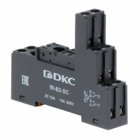 Элемент базовый пассивный для установки одиночных реле до 230В АС/DC DKC IR-B2-SC