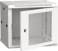 Шкаф LINEA W 9U 600х450мм перфорир. дверь RAL7035 ITK LWR3-09U64-PF