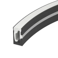 Профиль WPH-FLEX-0612-SIDE-S8-10m BLACK L10000 силикон. (уп.10м) Arlight 045785