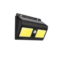 Светильник NEW AGE на солнечной батарее датчик движения; освещенности кнопка вкл/выкл герметичная фасадная LED COB Lamper 602-234