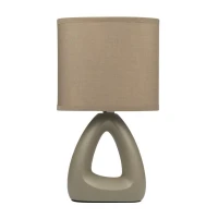 Светильник настольный JH2-01-gn E14 IP20 170х100х300мм керамика; ткань; PVC-пластик зел. JazzWay 5062283