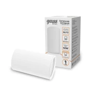 Светильник Basic накладной под лампу GU10 бел. GAUSS HD060