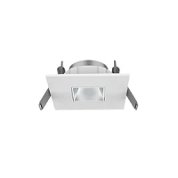 Рамка для модульного светильника Hottel 03 квадратная с квадратным отверстием встраив. 65х24 (м. о. 52мм) серебр. рефлектор VARTON V4-R0-00.0102.HT0-0002