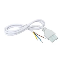 Кабель для подключения светодиодных линейных светильников ДБО-60/120/150 1м 3x0.75 бел. EKF ASC-W-1-LBL