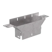 Ответвитель вертикальный 200х80 0.7мм Стандарт с крышкой Промрукав PR16.0941