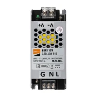 Блок питания для светодиод. ленты BSPS 12В 3.30А=40Вт IP20 JazzWay 5062122