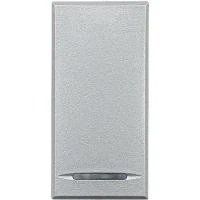 Переключатель промежуточный 1-кл. 1п СП Axolute 16А IP20 250В алюм. Leg BTC HC4054