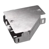 Переходник для лотка левый 200х100х50 с крышкой Стандарт Промрукав PR16.0489