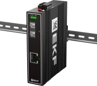 Медиаконвертер 10/100/1000Base-TX в 1000Base-X разъем FC двойн. одномодовое оптоволокно 1550нм TSX EKF TSX-MC1-1GX1GT-FC