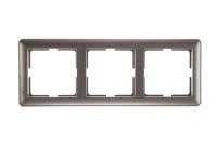 Рамка 3-м СП W59 шампань SE KD-3-48