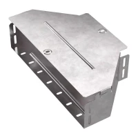 Переходник для лотка симметричный 400х200х100 с крышкой Стандарт Промрукав PR16.0654