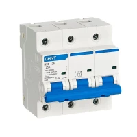 Выключатель автоматический модульный 3п C 63А 10кА NXB-125 (R) CHINT 816137