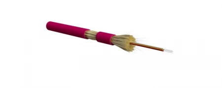 FO-DT-IN-504-4-LSZH-MG Кабель волоконно-оптический 50/125 (OM4) многомодовый, 4 волокна LSZH, нг(А)-HF, -40°C - +70°C, маджента | 390745 | Hyperline